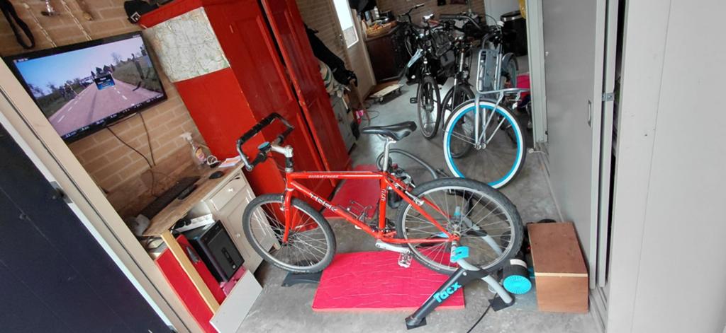 Tacx indoor fietstrainer, Sport en Fitness, Wielrennen, Ophalen, Gebruikt, Overige typen