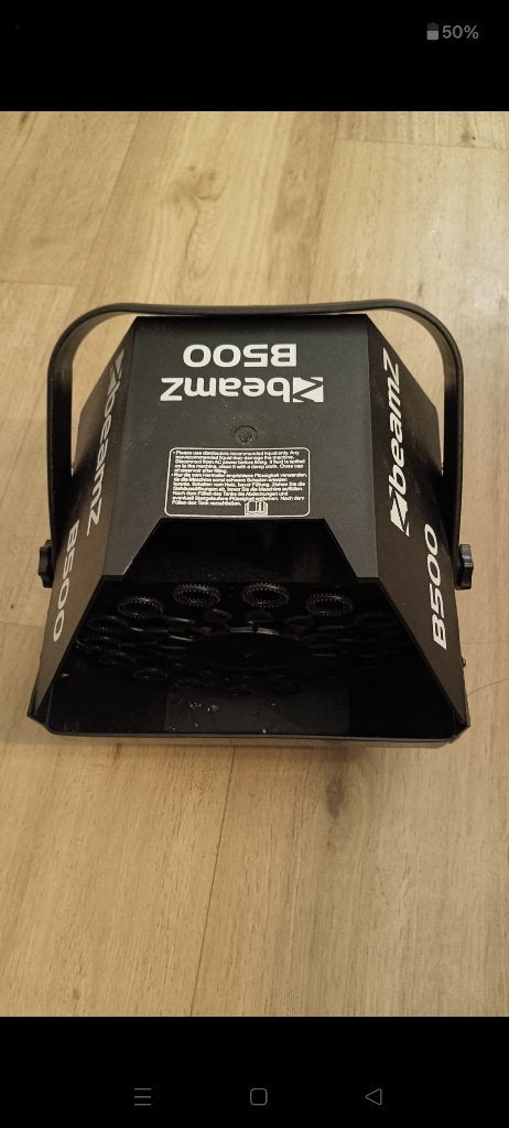 Bellenblaas machine Beamz, Ophalen of Verzenden, Gebruikt, Overige typen
