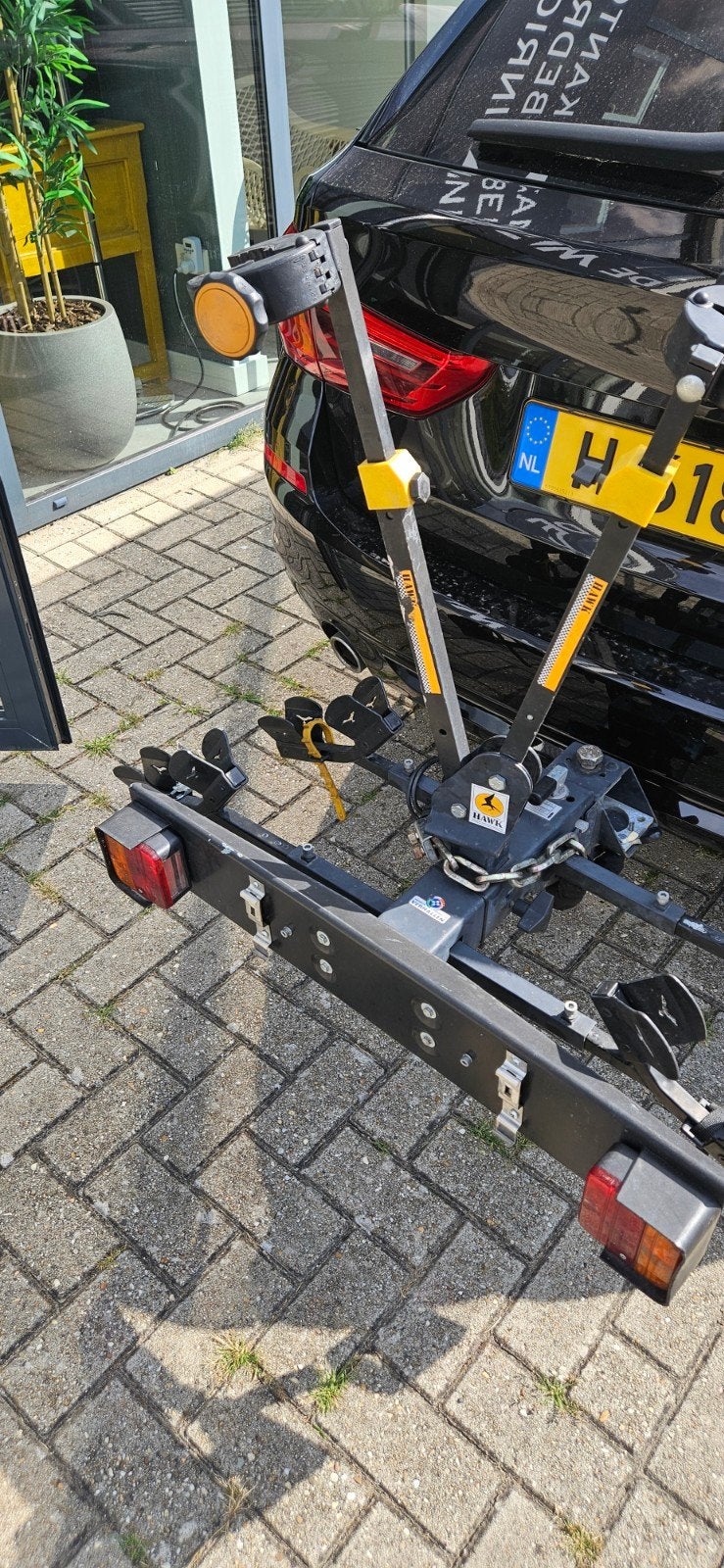 Fietsendrager Spinder Hawk, Auto diversen, Fietsendragers, Ophalen, Gebruikt, Trekhaakdrager