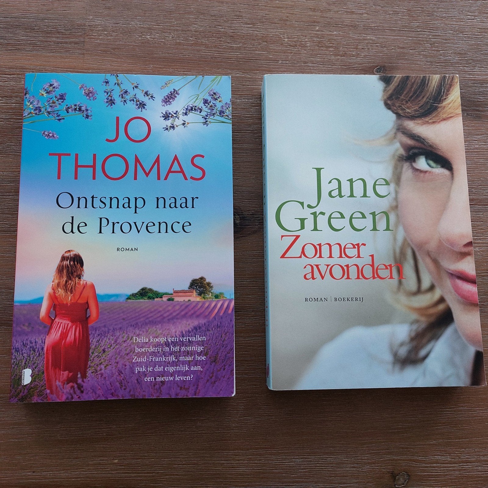 2 Boeken: Zomeravonden & Ontsnap naar de Provence (zgan), Boeken, Ophalen of Verzenden, Zo goed als nieuw