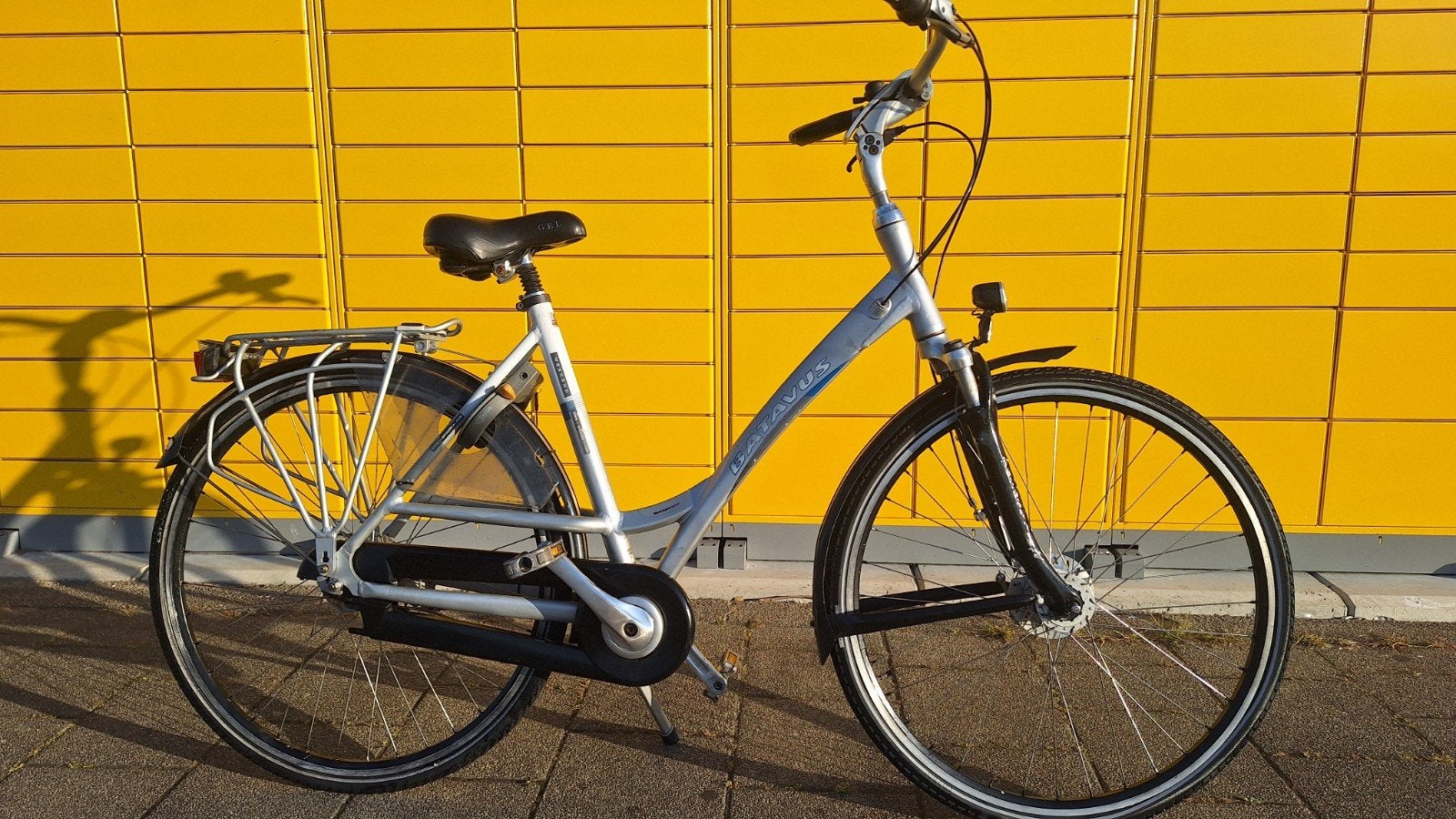 Batavus Damesfiets, Fietsen en Brommers, Fietsen | Dames | Damesfietsen, Ophalen, Gebruikt, Velgrem, Versnellingen