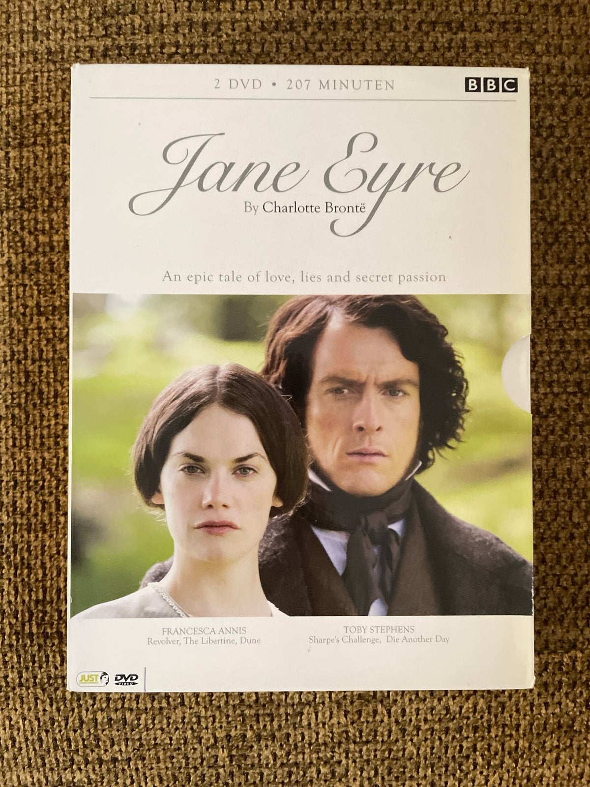 Jane Eyre dvd-box - BBC miniserie naar Charlotte Brontë, Nederlands, Ophalen of Verzenden, Inclusief doosje, Gebruikt