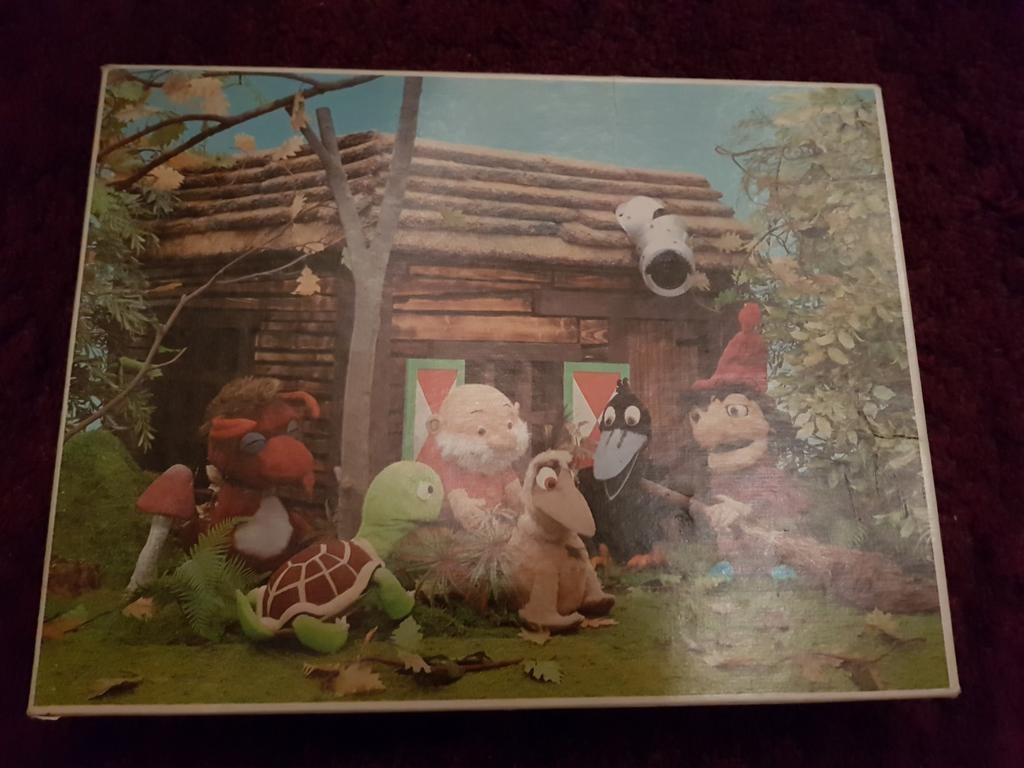Legpuzzel Vintage Paulus de Boskabouter, Ophalen of Verzenden, Minder dan 500 stukjes, Gebruikt, Legpuzzel