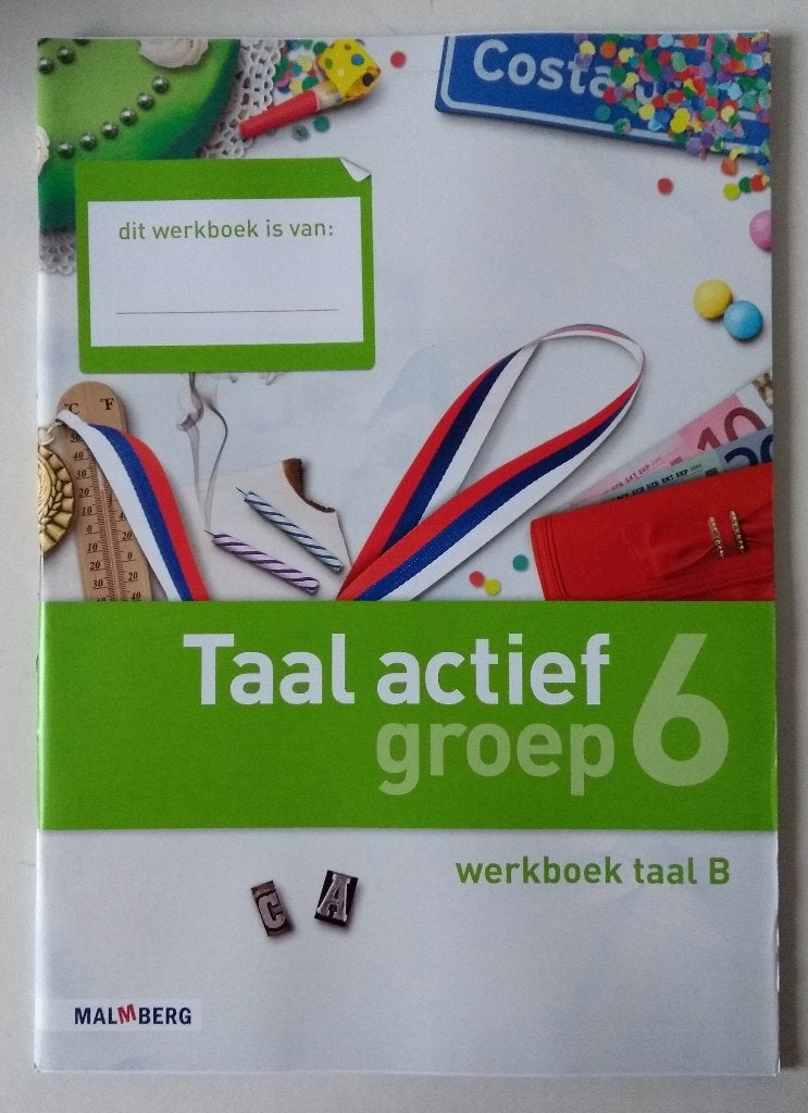 9789034568472 Taal actief 4, groep 6 Werkboek Taal B, Verzenden, Zo goed als nieuw, Overige niveaus, Nederlands