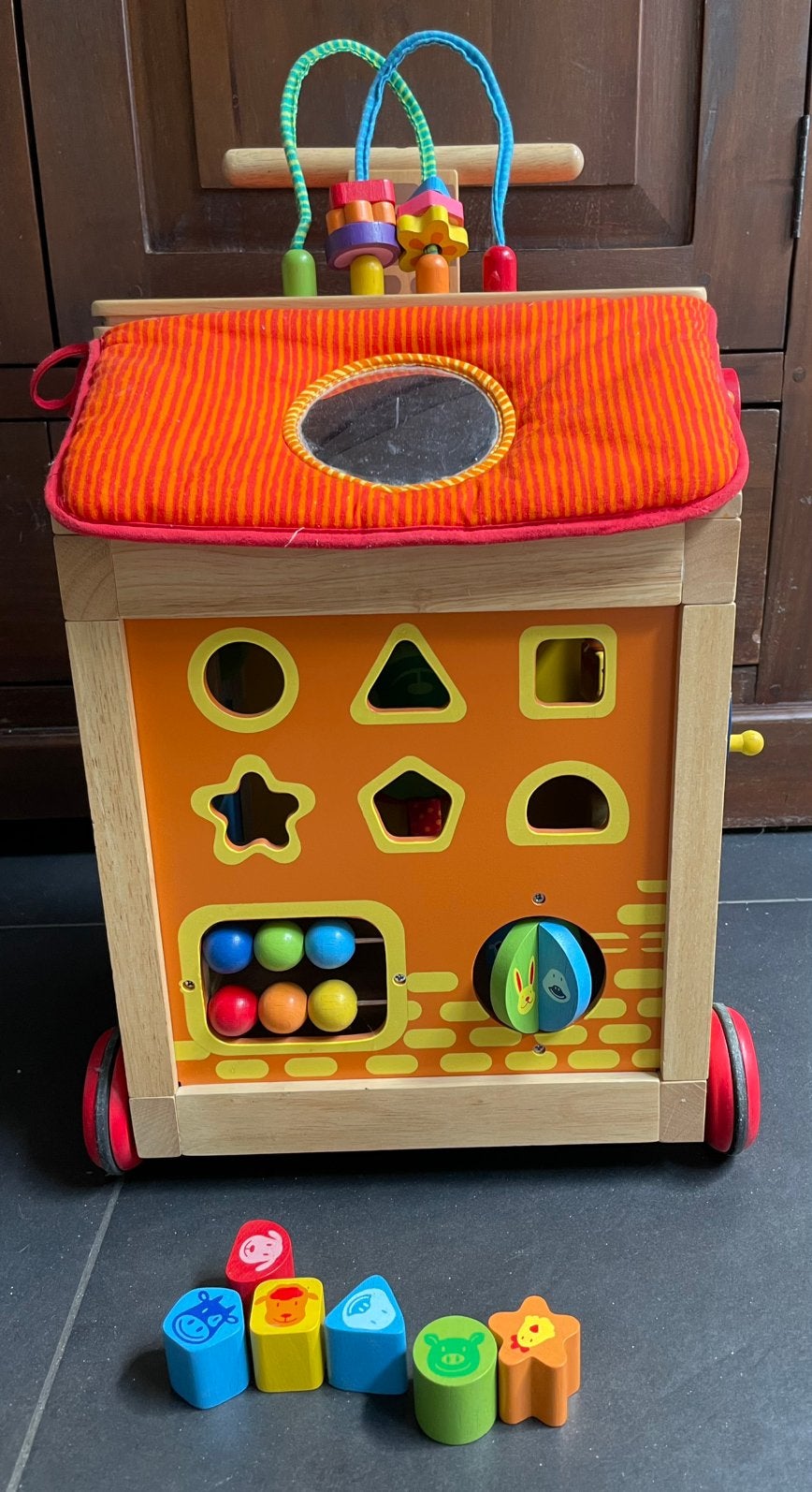 I’m Toy Activiteiten loopwagen, Ophalen, Zo goed als nieuw, Duw- of Trekspeelgoed