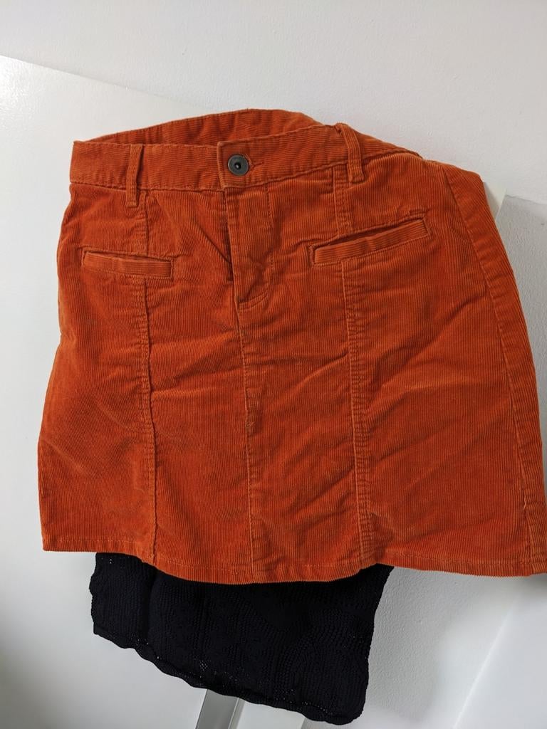 Corduroy oranje rok maat 36, Kleding | Dames, Rokken, Yessica, Oranje, Ophalen of Verzenden, Zo goed als nieuw