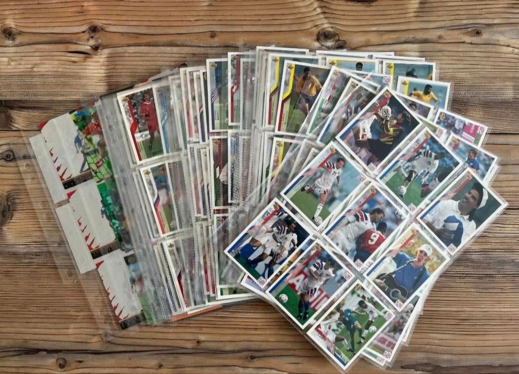 Upper Deck World Cup 1994 USA 320 Kaarten, Verzenden, Zo goed als nieuw, Meerdere plaatjes