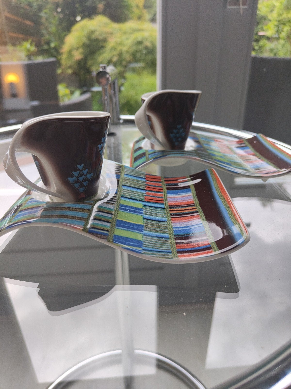 Villeroy & Boch NewWave Caffè kop en schotel set, Huis en Inrichting, Keuken | Servies, Ophalen of Verzenden, Zo goed als nieuw