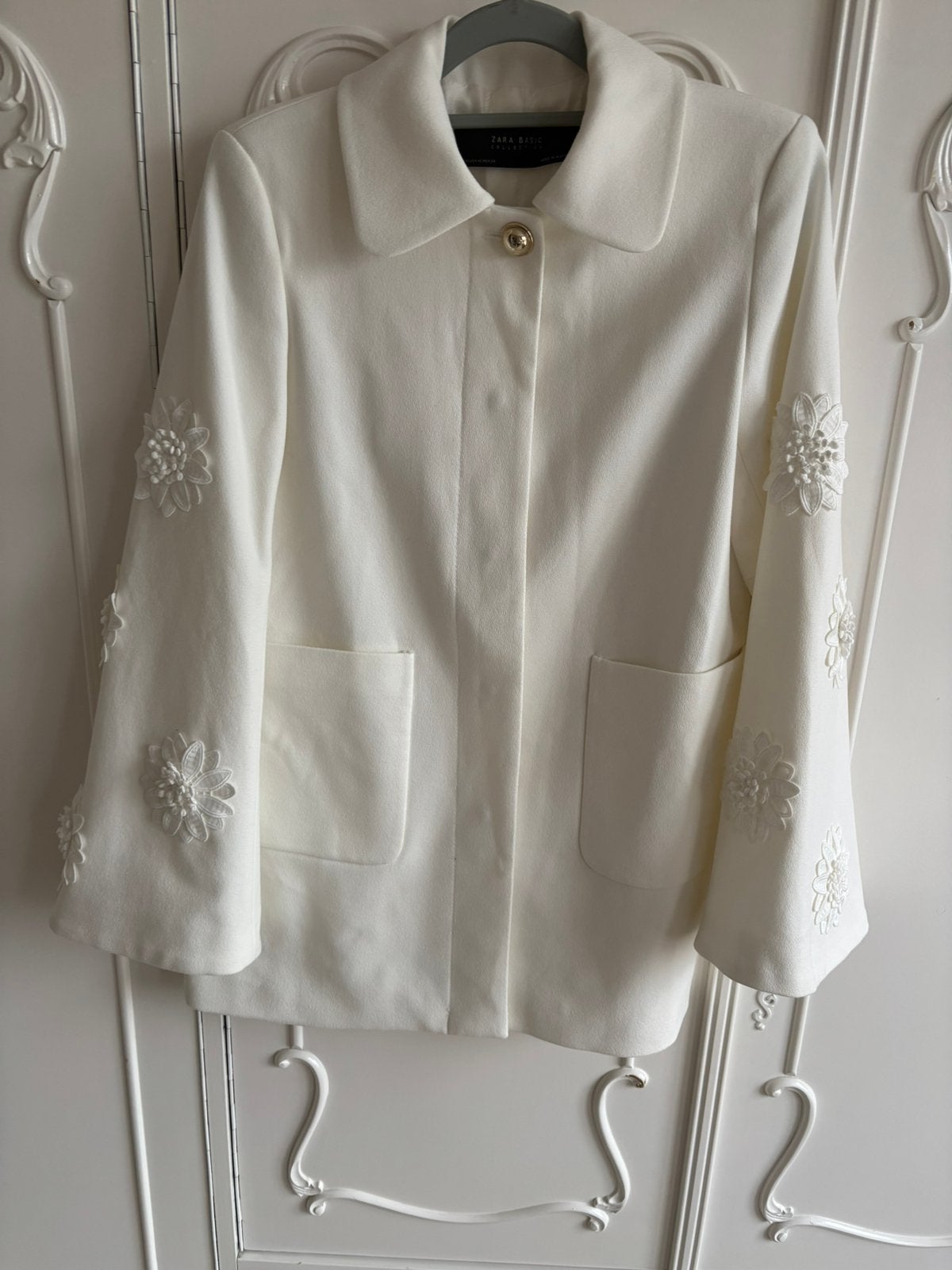 Nieuw witte jas Zara maat XS, Ophalen of Verzenden, Nieuw, Maat 34 (XS) of kleiner, Wit