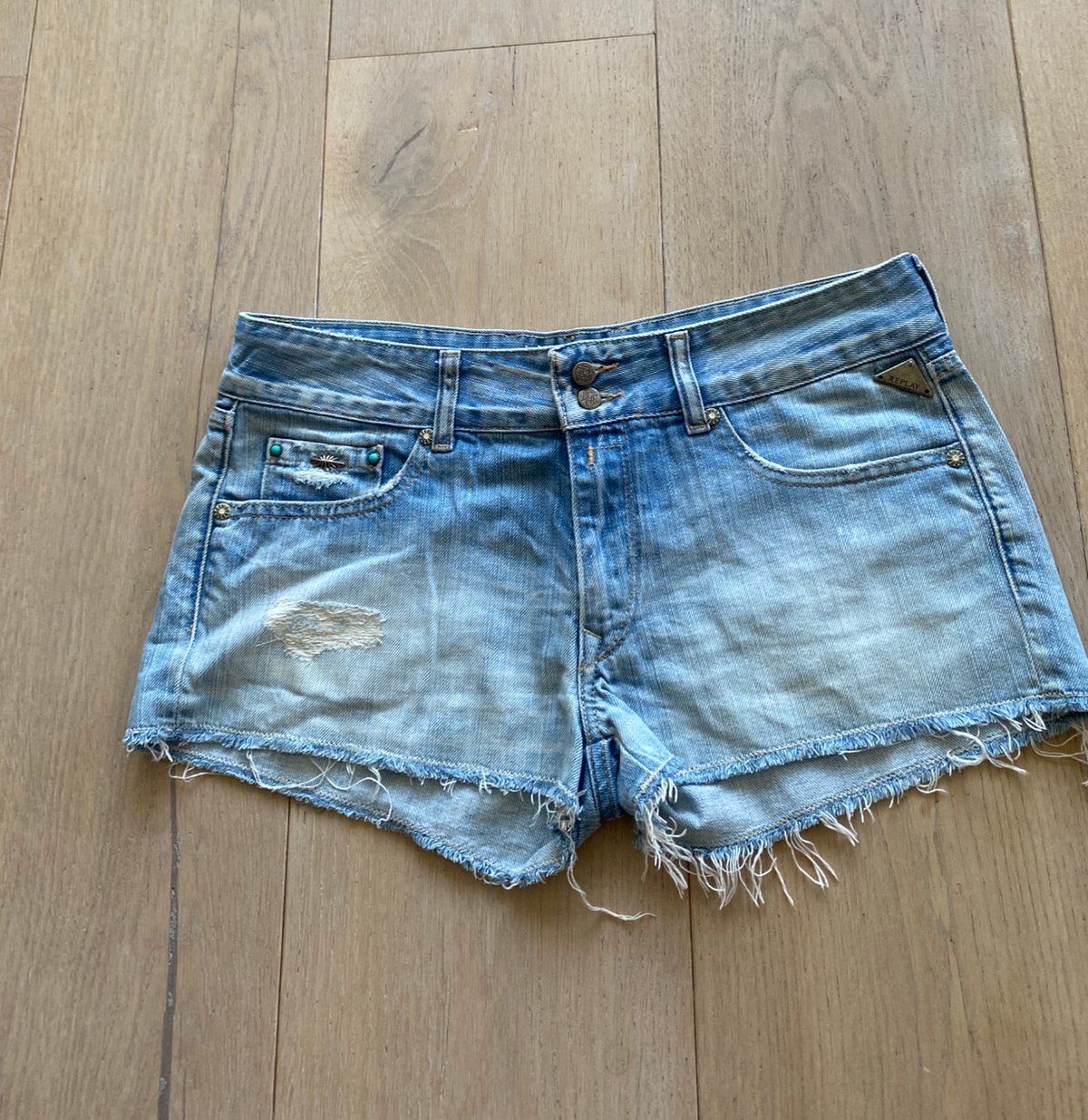 Replay 30 short nieuwstaat M, Ophalen of Verzenden, Zo goed als nieuw, Blauw, W30 - W32 (confectie 38/40)
