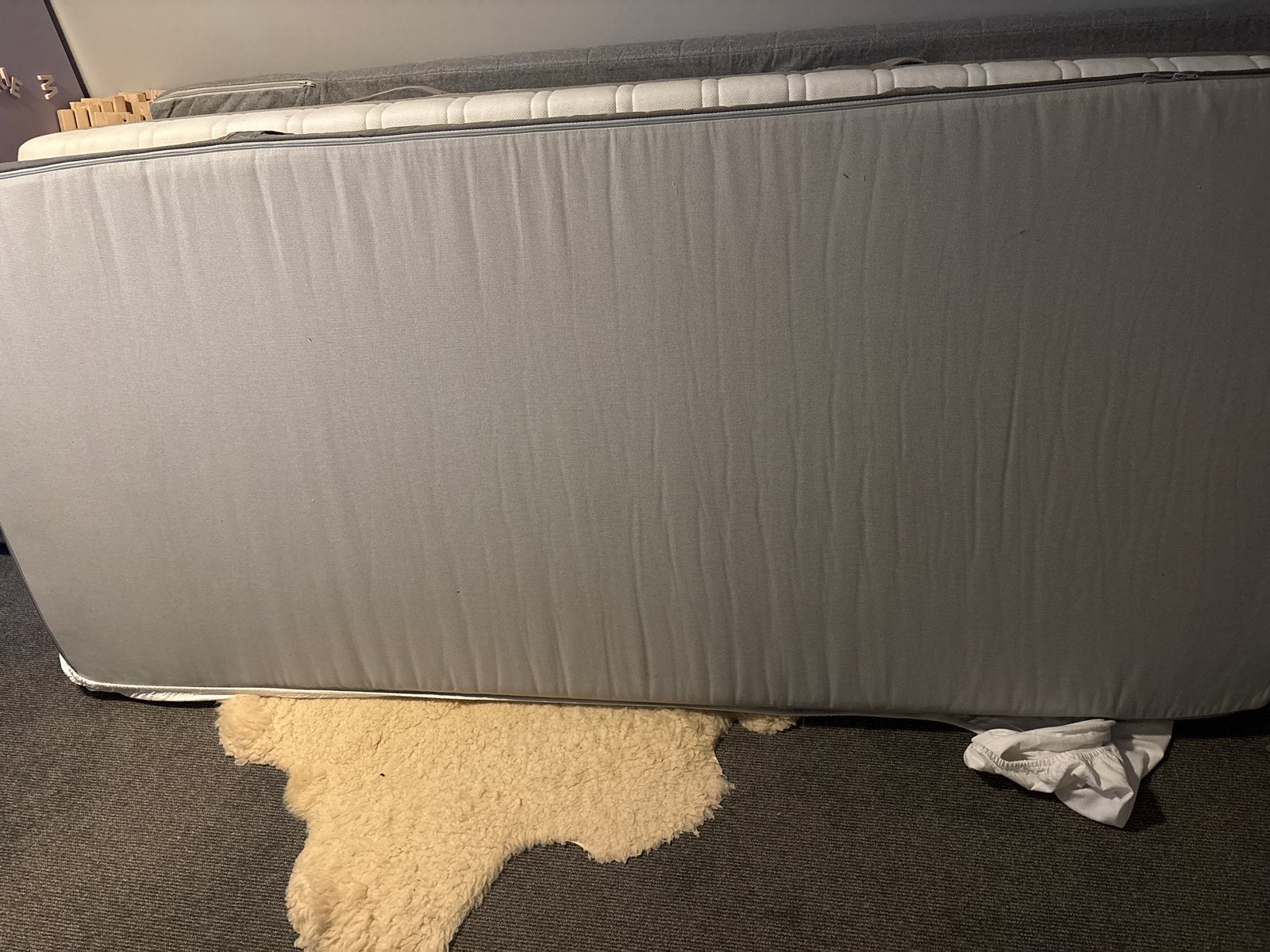 GRATIS Comfortabel IKEA matras Morgedal, Huis en Inrichting, Ophalen, 90 cm, Eenpersoons, Zo goed als nieuw