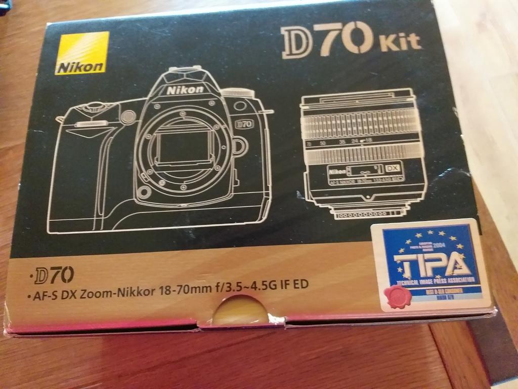Nikon D70 spiegelreflexcamera met AF-S DX 18-70mm lens, Gebruikt, Spiegelreflex, Ophalen of Verzenden, 4 t/m 7 keer