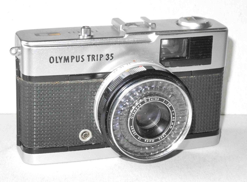 Olympus Trip 35 +dop, Ophalen of Verzenden, Zo goed als nieuw, Compact, Olympus