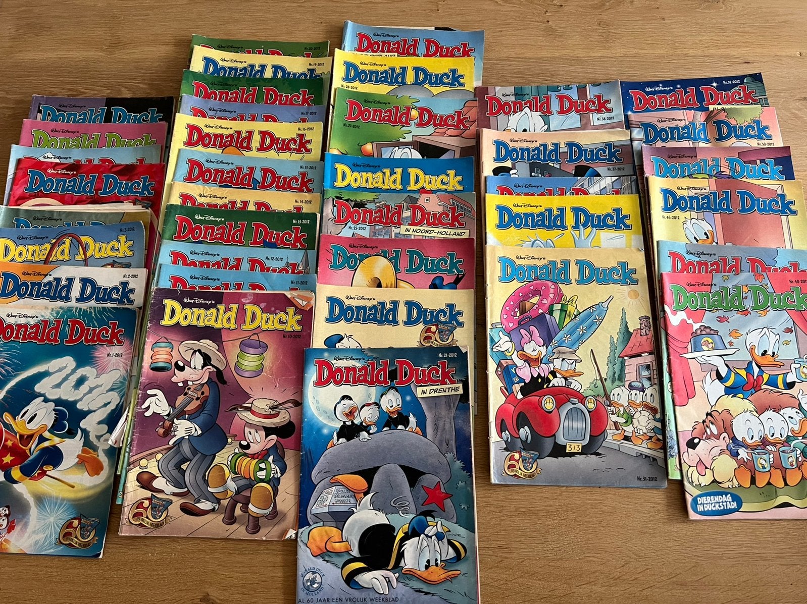 Losse Donald Duck 2012, Europa, Ophalen of Verzenden, Zo goed als nieuw, Meerdere comics