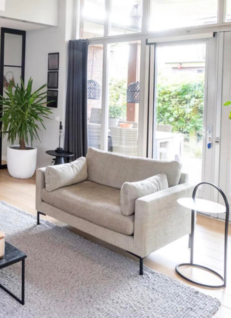 Zuiver Summer loveseat - als nieuw, Huis en Inrichting, Ophalen, Zuiver, Tweepersoons, 75 tot 100 cm