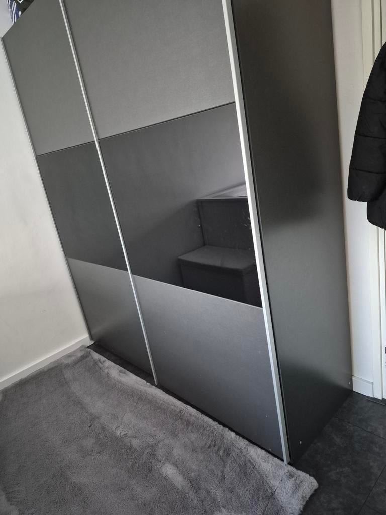 Kledingkast, Huis en Inrichting, Kasten | Kledingkasten, Ophalen, Gebruikt, 100 tot 150 cm, 150 tot 200 cm