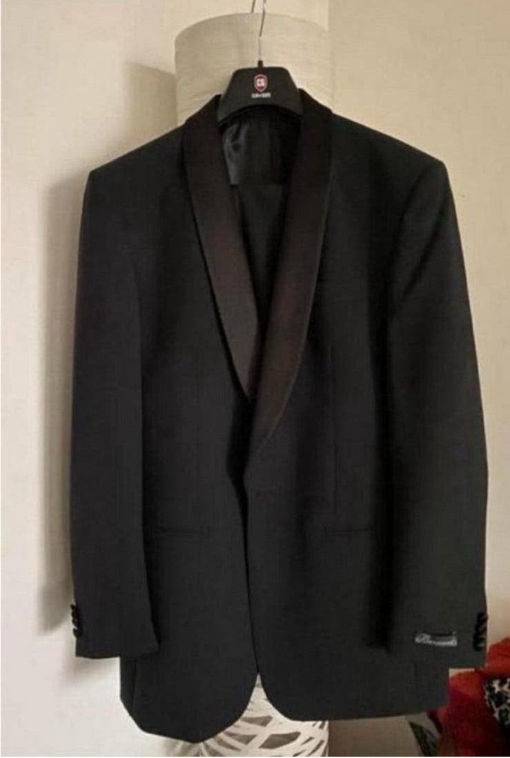 Smoking L wol nieuw, Kleding | Heren, Ophalen of Verzenden, Nieuw, Maat 52/54 (L), Zwart