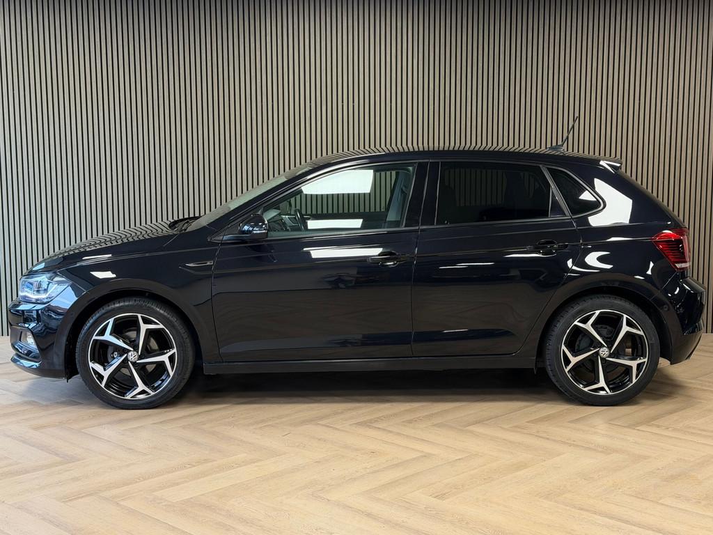 Volkswagen Polo 1.0 TSI Highline R-LINE DSG NAVIGATIE APPLE, Stof, Gebruikt, Euro 6, 95 pk