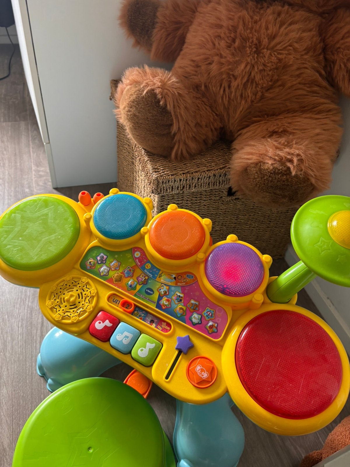 VTech Baby  Rock & Leer drumstel, Ophalen, Zo goed als nieuw, Overige typen
