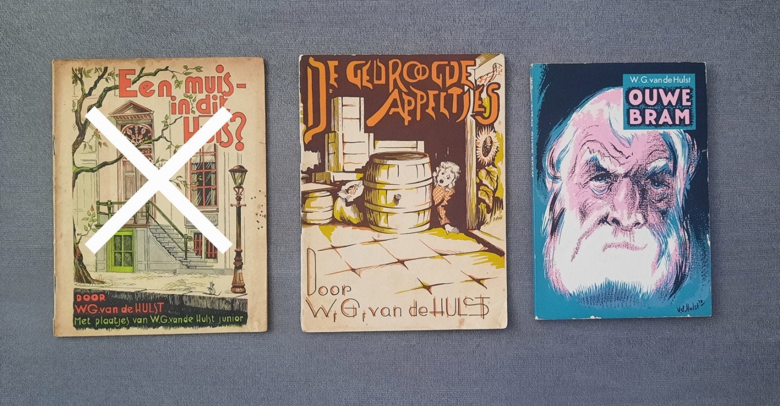 2 boeken van W.G. van de Hulst – vintage en herdruk, Boeken, Ophalen of Verzenden, Gelezen, W.G. van de Hulst