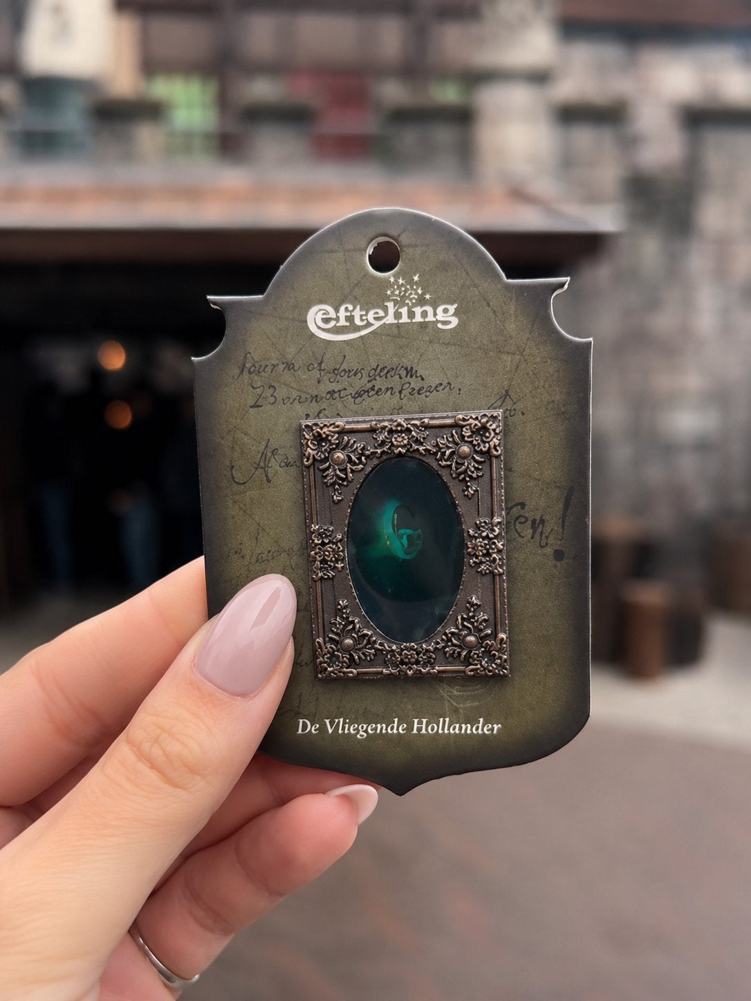 De Vliegende Hollander Pin Efteling, Verzamelen, Speldjes, Pins en Buttons, Ophalen of Verzenden, Nieuw, Overige onderwerpen, Speldje of Pin