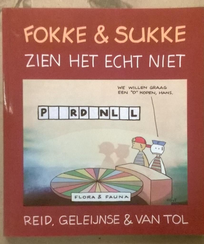 Fokke en Sukke zien het echt niet, Boeken, Humor, Cartoons, Ophalen of Verzenden, Zo goed als nieuw, Reid, Geleijnse & Van Tol