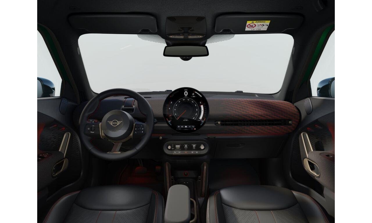 MINI Aceman E John Cooper Works Trim | Pakket S Plus, Auto's, Sportstoelen, Zwart, Leder en Stof, Aceman