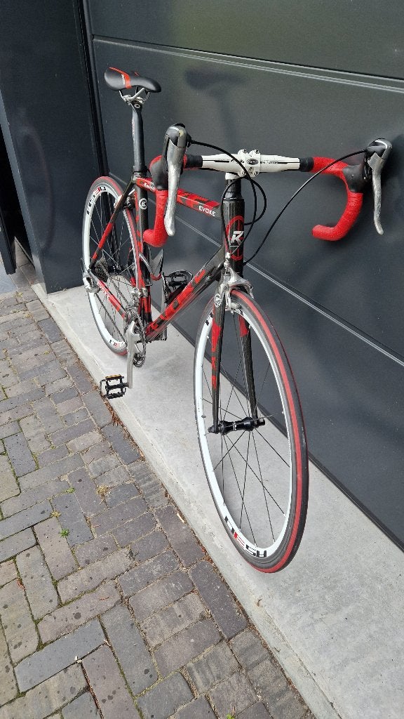 Carbon racefiets 53 cm, Fietsen en Brommers, Fietsen | Racefietsen, Overige merken, 28 inch, Gebruikt, Carbon