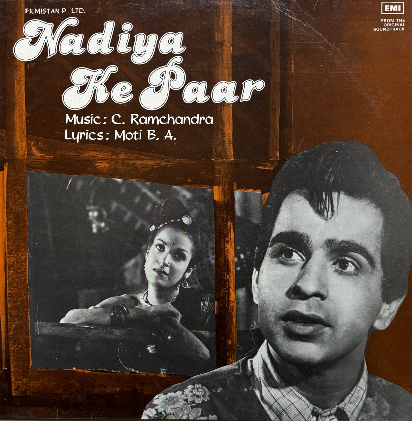 Nadiya Ke Paar - Indiase Bollywood Soundtrack LP, Gebruikt, Verzenden, 12 inch, Voor 1960