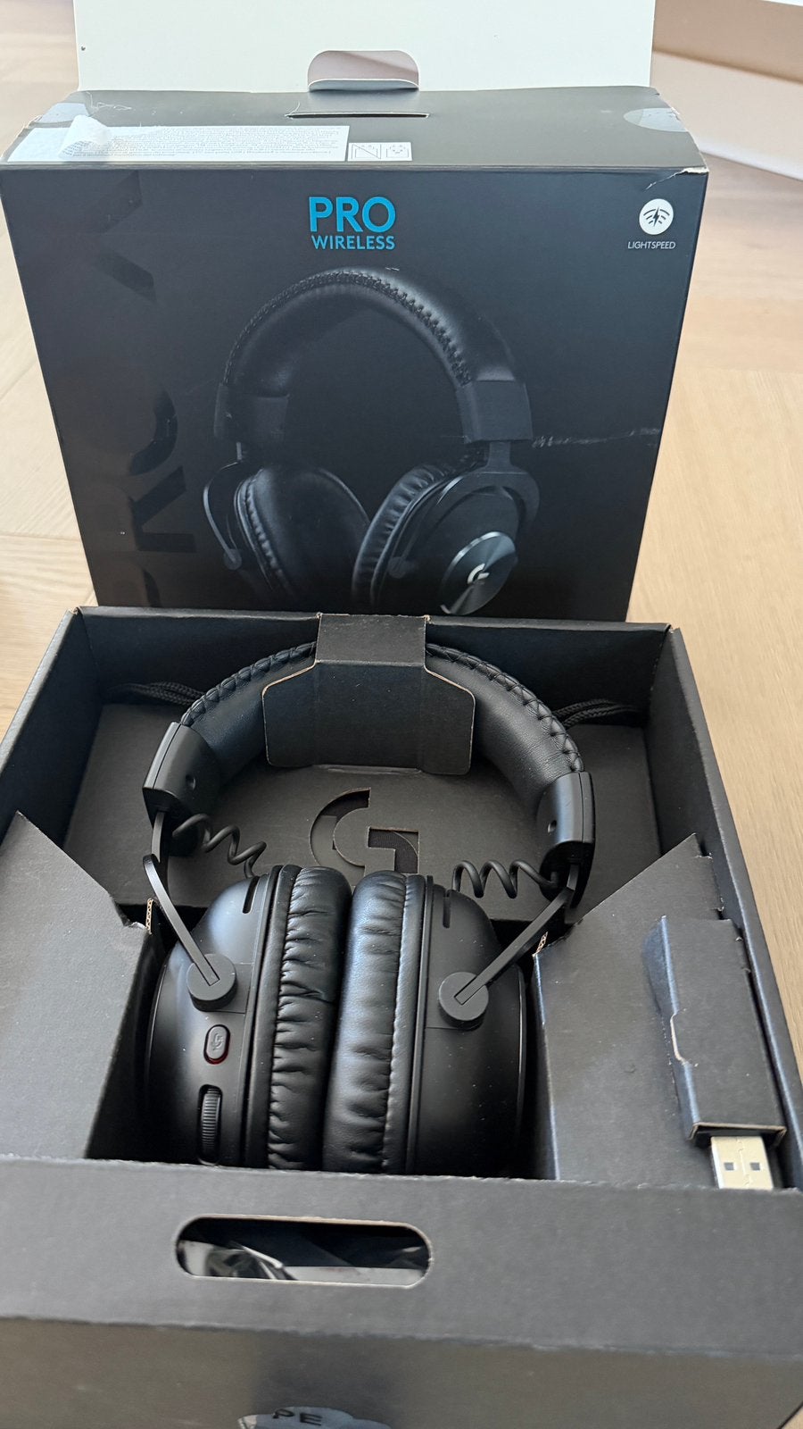 Logitech PRO X WIRELESS LIGHTSPEED, Computers en Software, Ophalen, Gaming headset, Nieuw, Over-ear