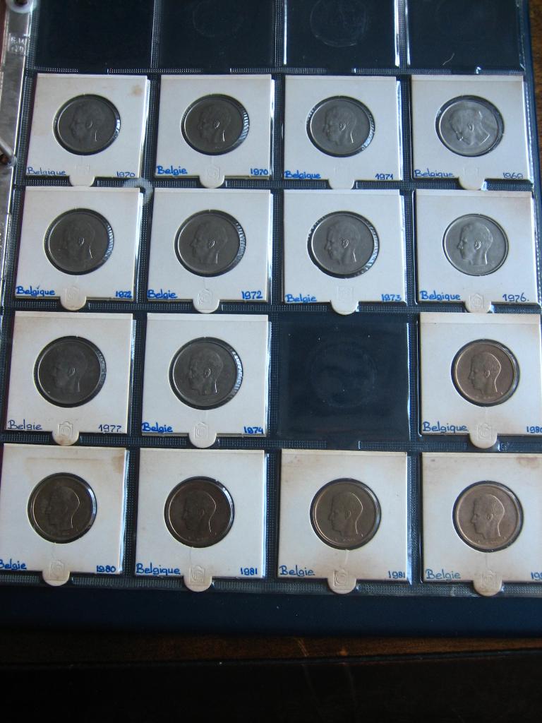 Belgie 10 en 20 Franc 10x zeer mooi verzk.kk, Postzegels en Munten, Munten | Europa | Niet-Euromunten, Ophalen of Verzenden, België