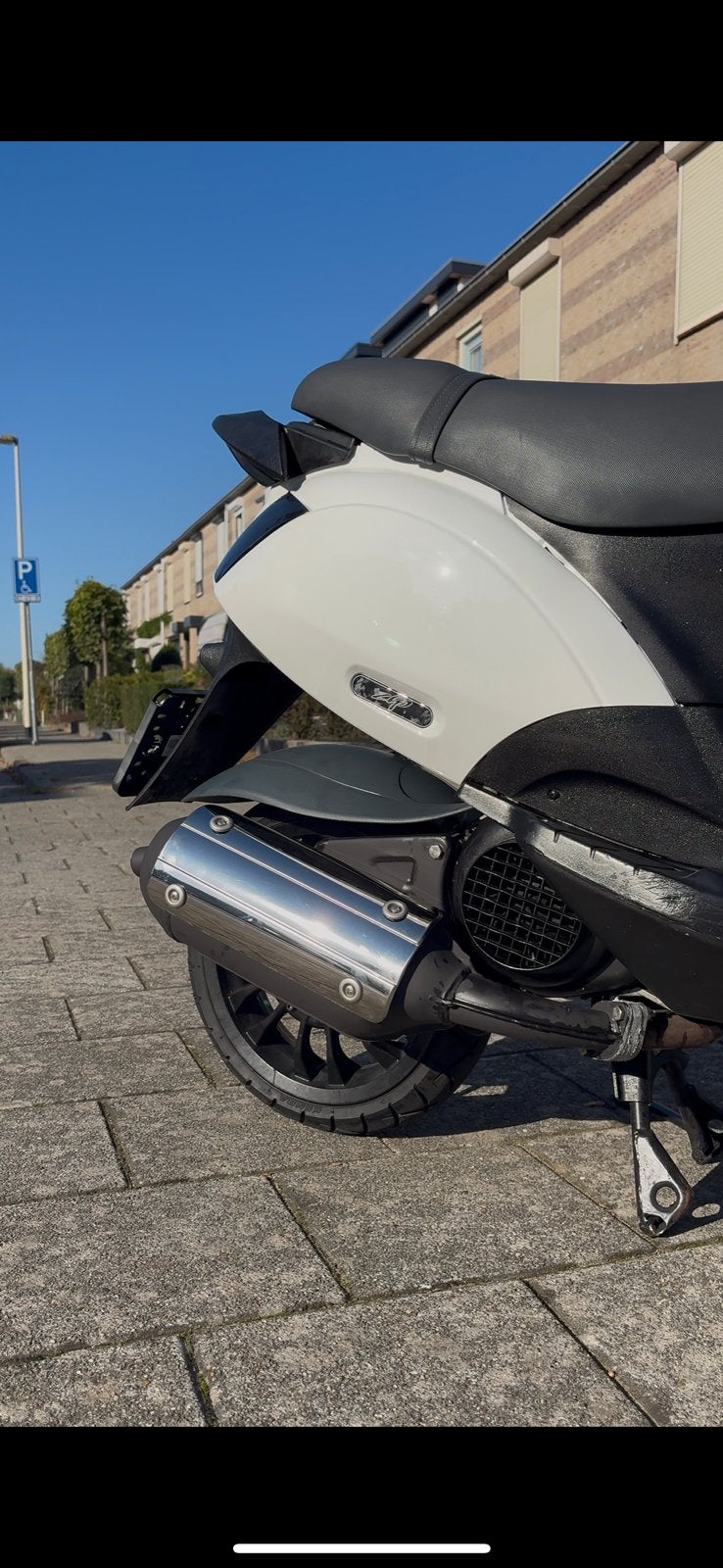 Sito SM06 met rvs voorbocht/spacer te ruil, Motoren, Ophalen