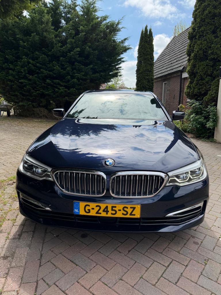 BMW 5-Serie 530i 252pk Xdrive Aut. 2019 Blauw, Auto's, BMW, 1998 cc, 4 cilinders, 2000 kg, Blauw