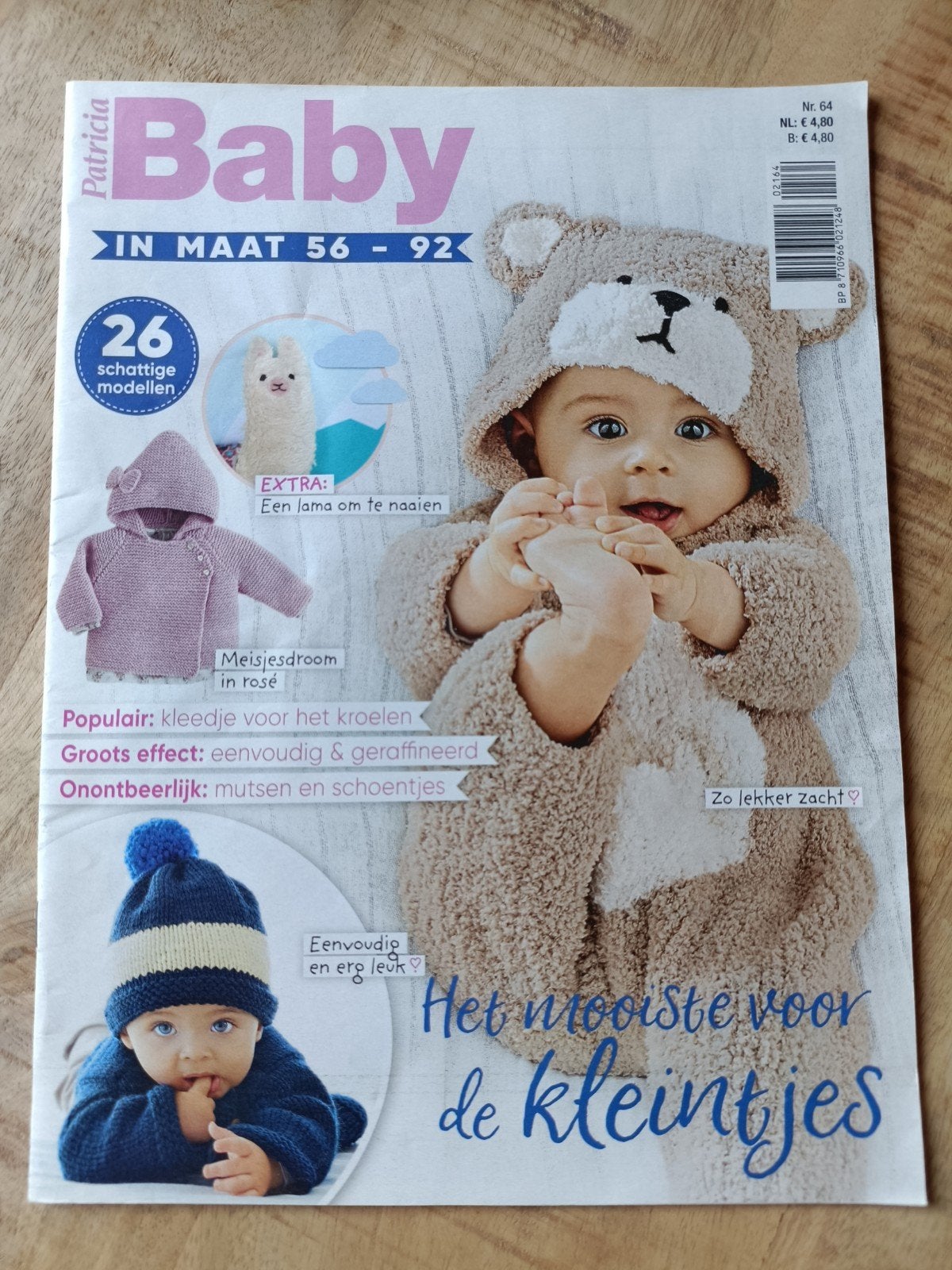 Patricia Baby brei- en haakpatronen magazine nr. 64, Ophalen of Verzenden, Nieuw, Breien of Haken, Patroon of Boek