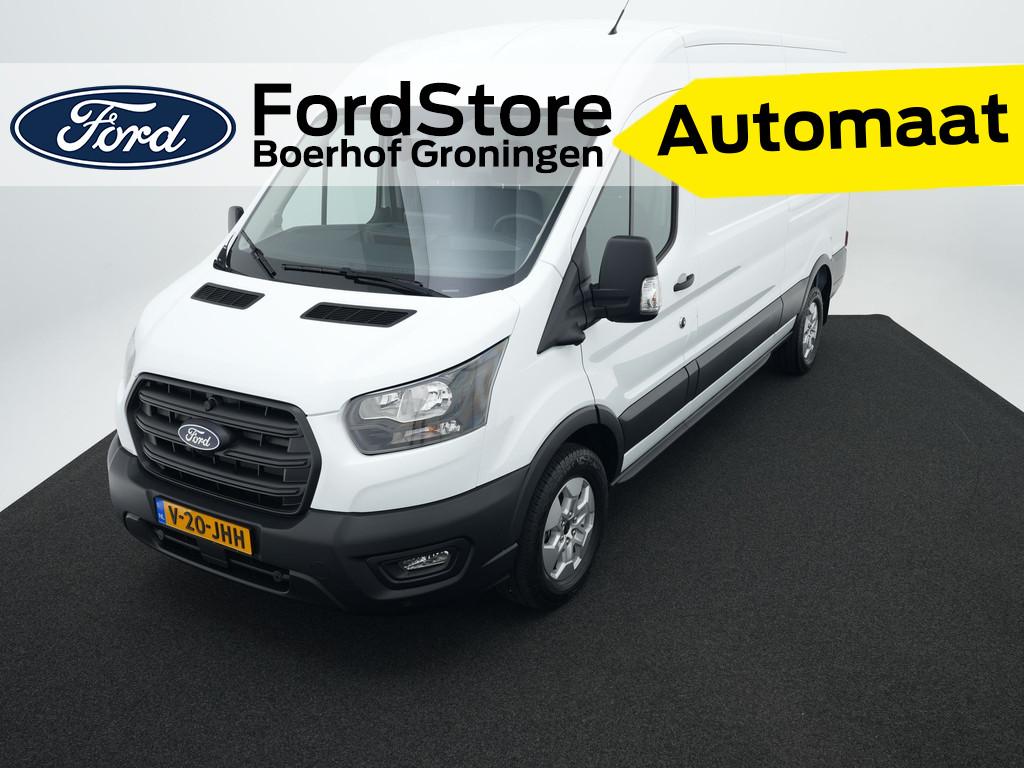 Ford Transit 350 2.0 L3H2 Trend RWD | 3500 kg trekgewicht |, Automaat, 4 cilinders, Wit, Bedrijf