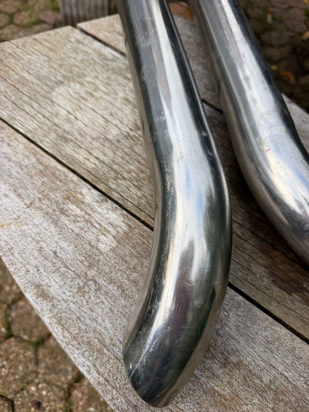 RVS Sidebars 180 cm, Ophalen, Gebruikt