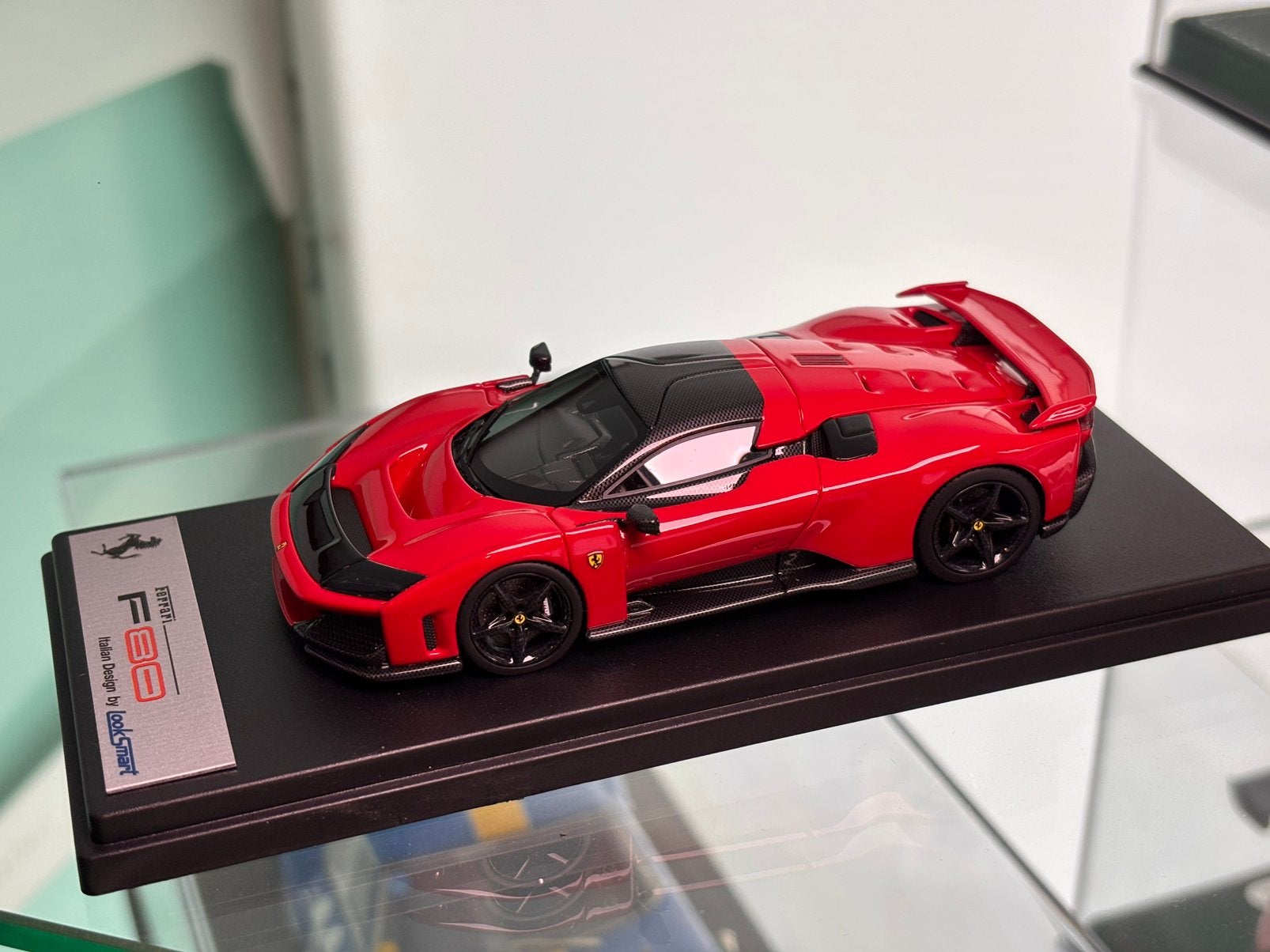 Ferrari F80 Rosso Corsa Looksmart 1:43 NIEUW ! C4F, Overige merken, Auto, ., Looksmart