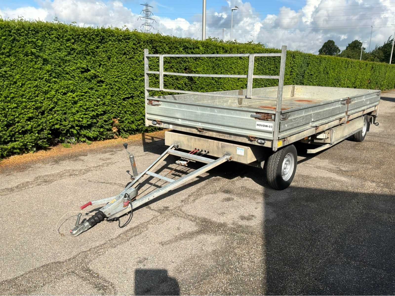 2000 Verdonk Aanhangwagen, Gebruikt