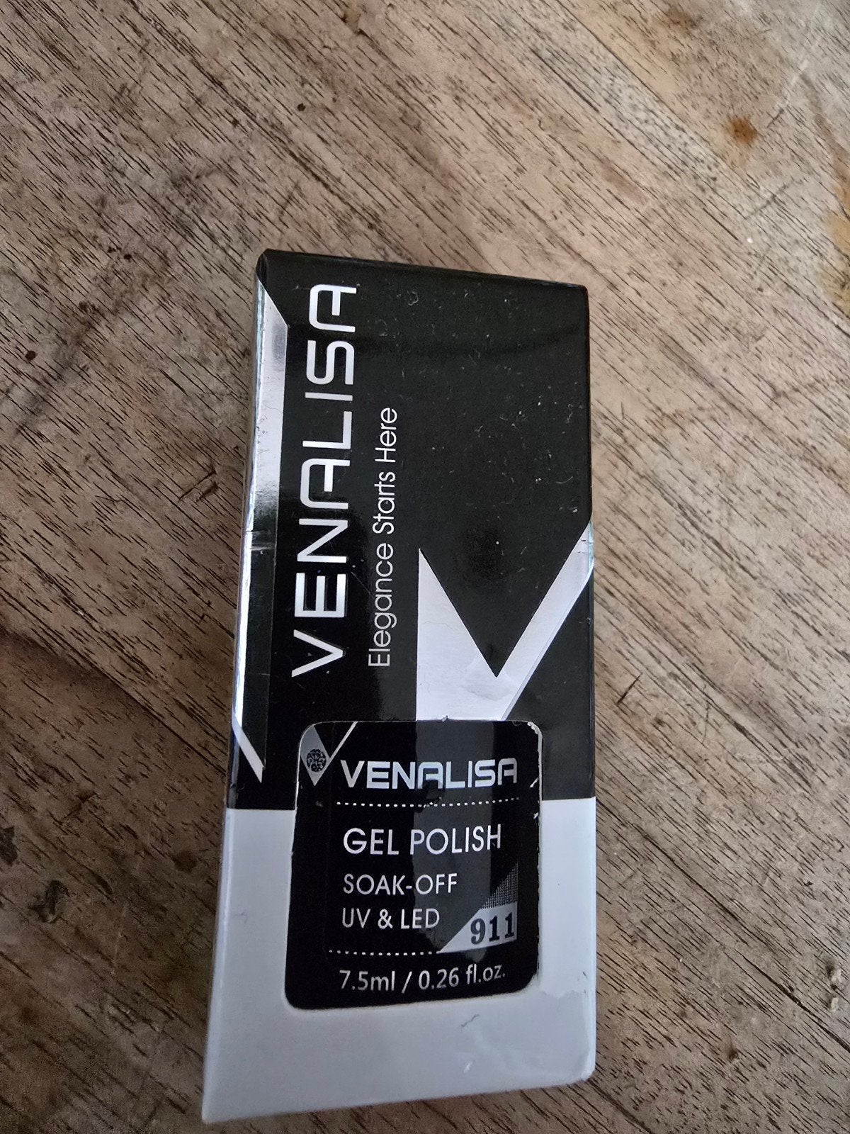 Venalisa Elegance Gel Polish zwart " Nieuw ", Ophalen of Verzenden, Nieuw