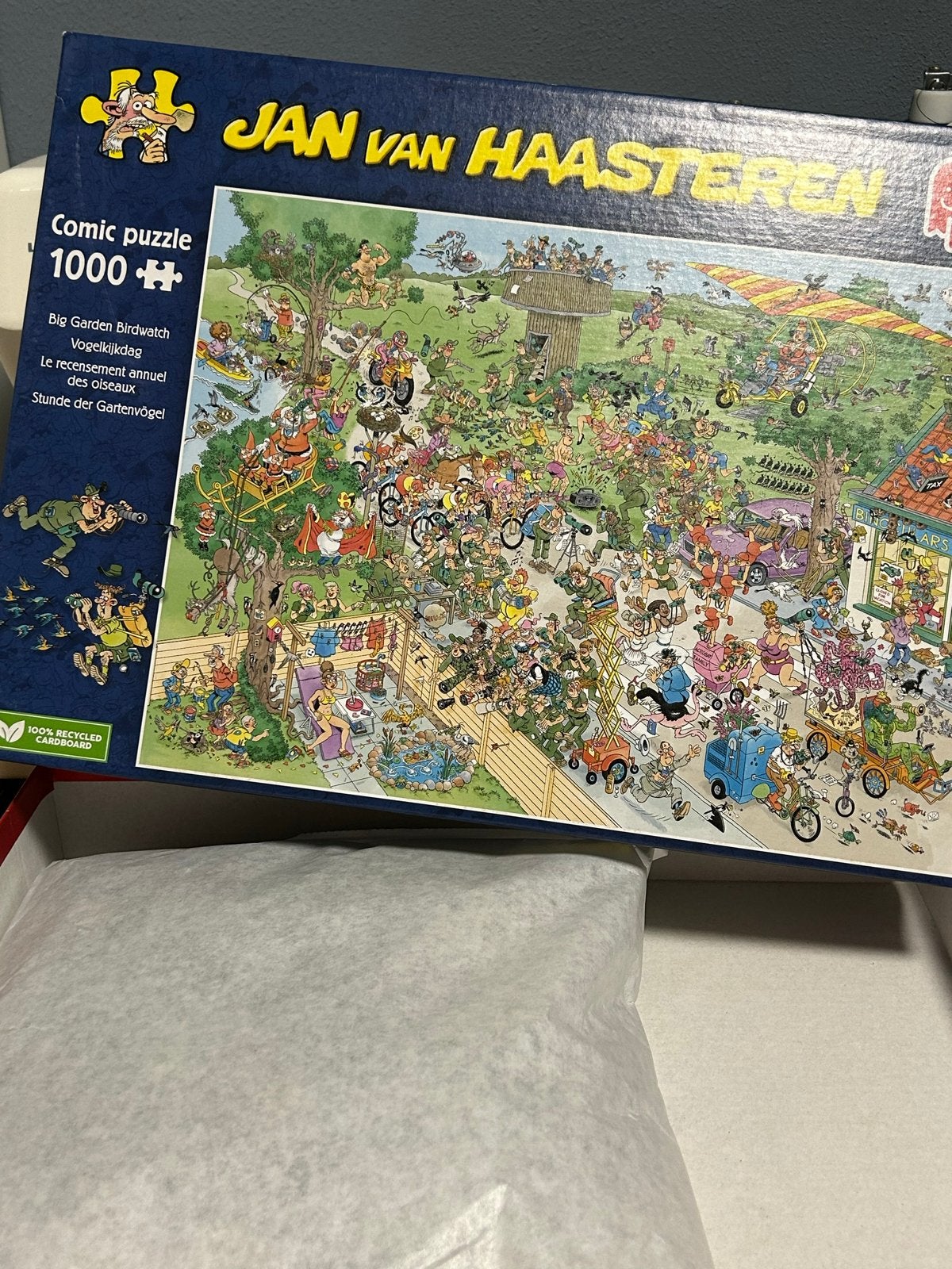 NIEUWE JVH puzzel Vogelkijkdag 1000 stukjes, Ophalen of Verzenden, 500 t/m 1500 stukjes, Nieuw
