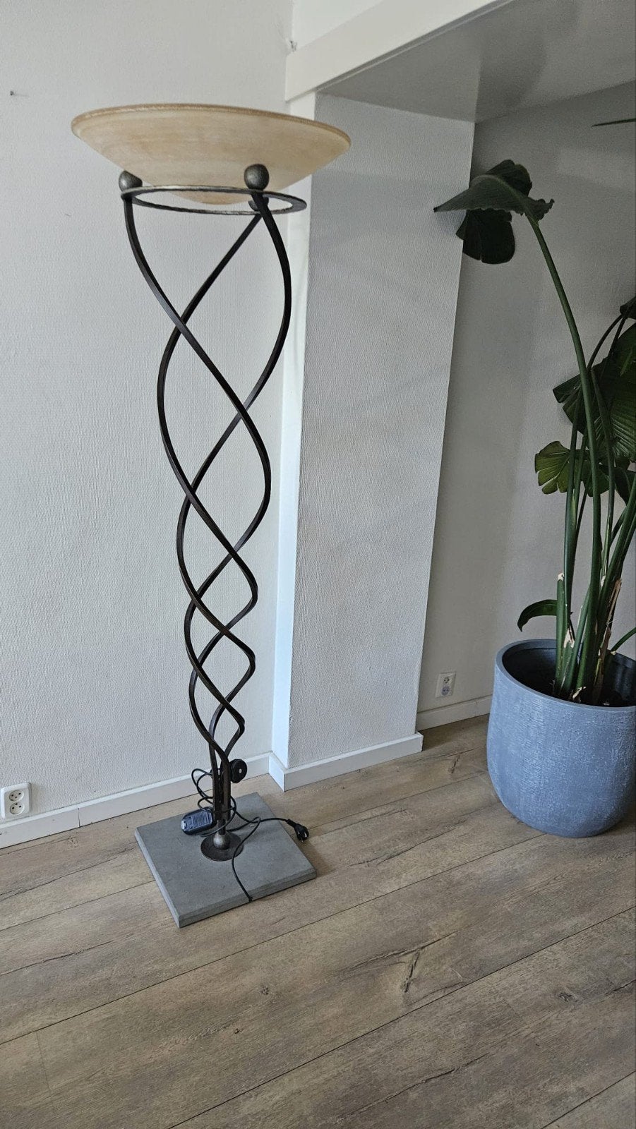 Terzani Antinea vloerlamp - Jean-François Crochet - Italiaan, Ophalen, Gebruikt, Glas, Overige fittingen
