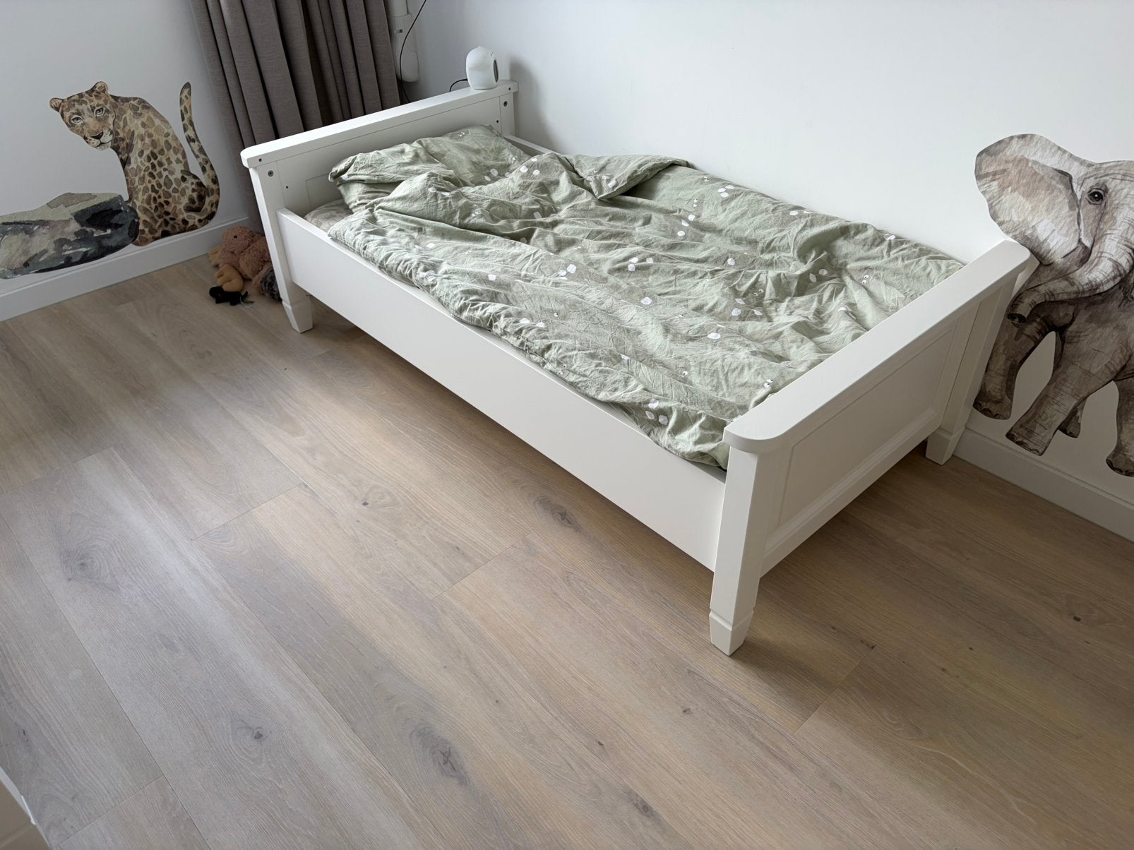Complete Babykamer TWF Marbella Wit (Bed+Commode+evt Kast), Ophalen, Zo goed als nieuw, Eenpersoons