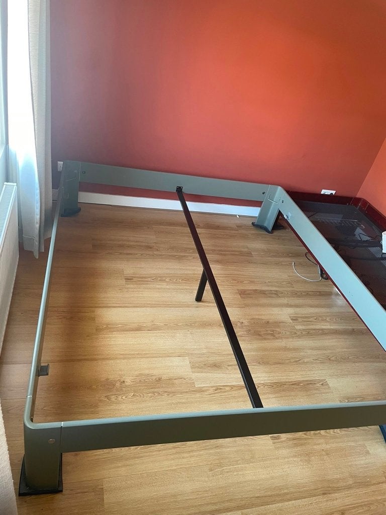 Auping tweepersoonsbed, Huis en Inrichting, Slaapkamer | Bedden, Ophalen, 210 cm, Zo goed als nieuw, 180 cm
