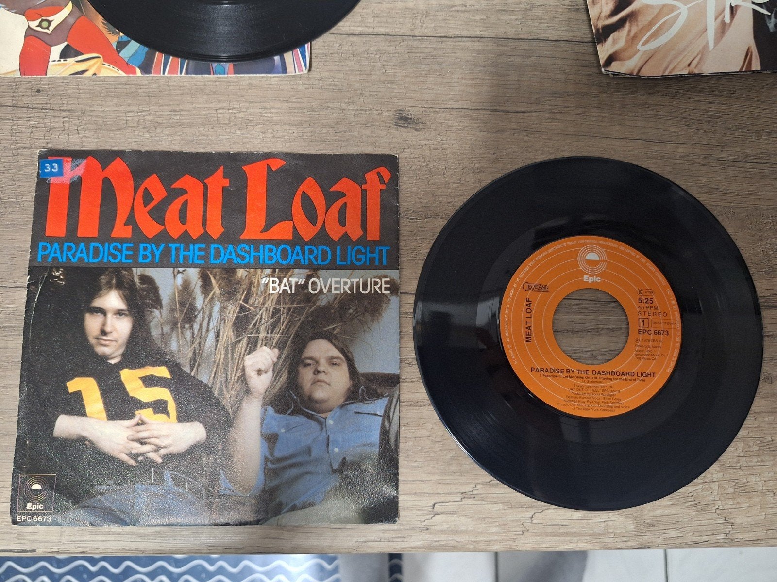 Meat Loaf - Paradise by the Dashboard Light (Single), Cd's en Dvd's, Vinyl Singles, Gebruikt, 7 inch, EP, Rock en Metal