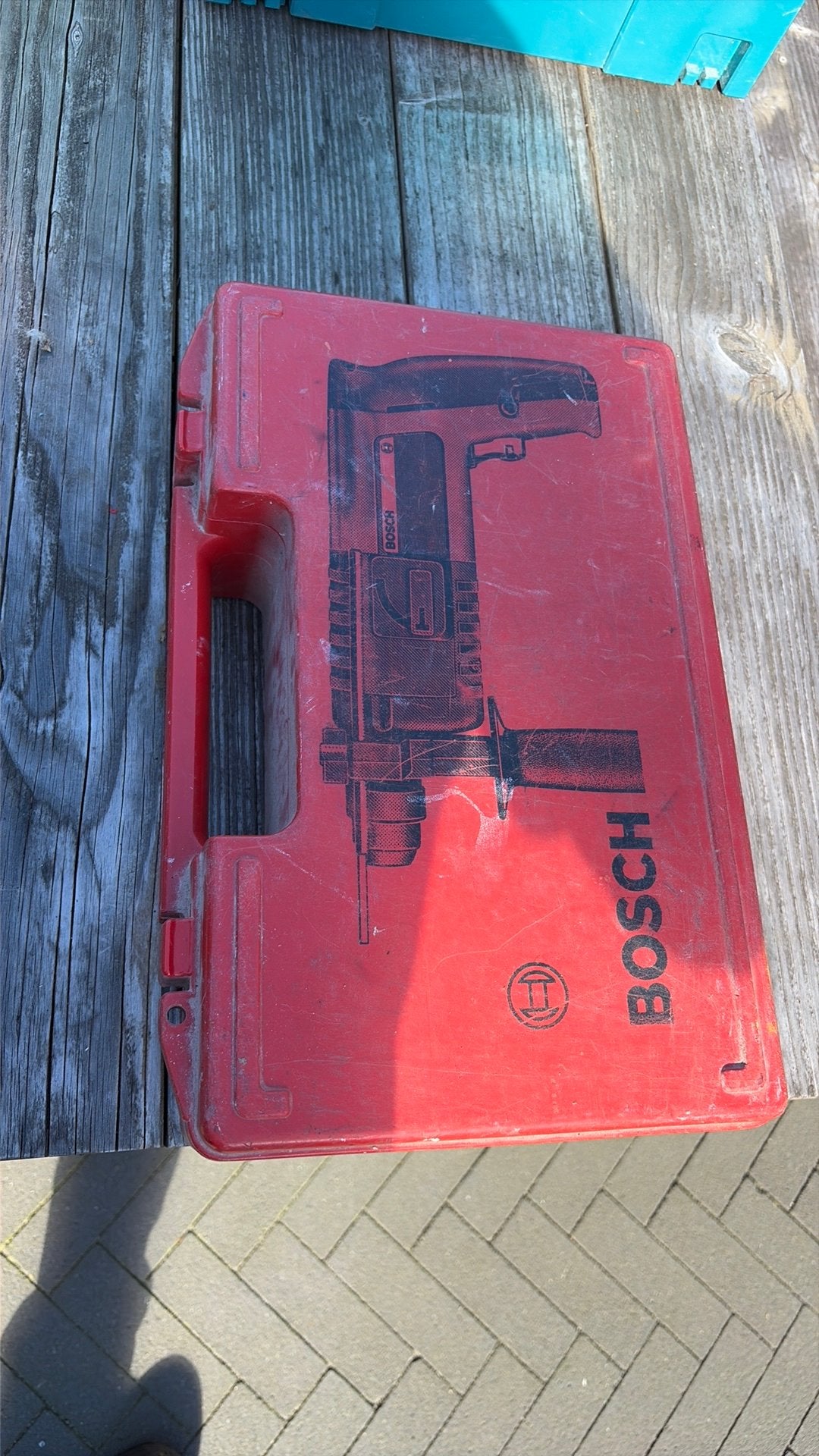 Bosch boorhamer kist leeg, Ophalen, Zo goed als nieuw, Boor- en/of Breekhamer