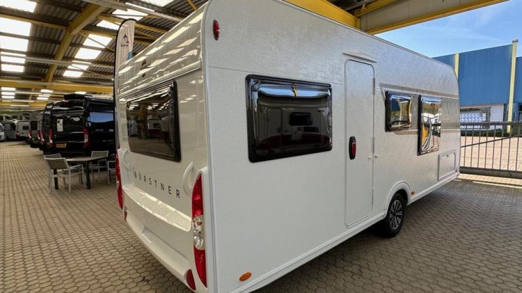Bürstner B66 485 TS -QUEENS BED- 1600 KG, Caravans en Kamperen, Rondzit, Bedrijf, Serviceluik, Bürstner