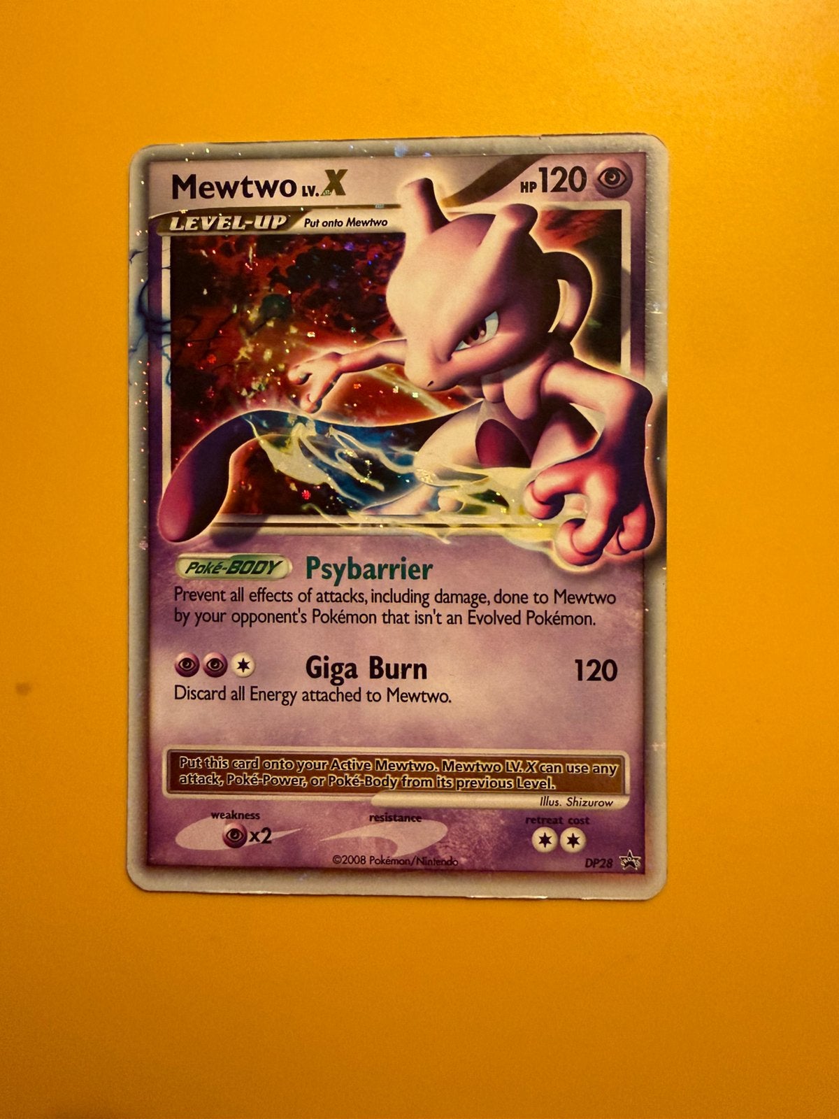 Mewtwo lv X, Hobby en Vrije tijd, Ophalen, Zo goed als nieuw