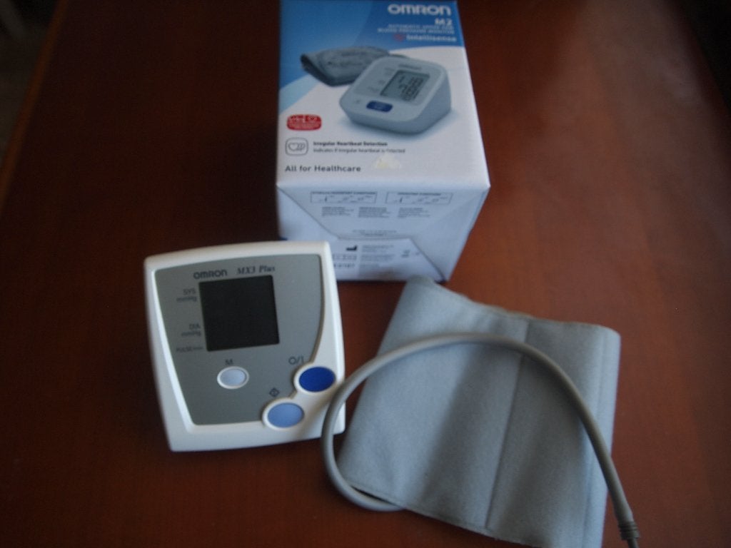 OMRON bloeddrukmeter, Ophalen, Zo goed als nieuw, Overige typen