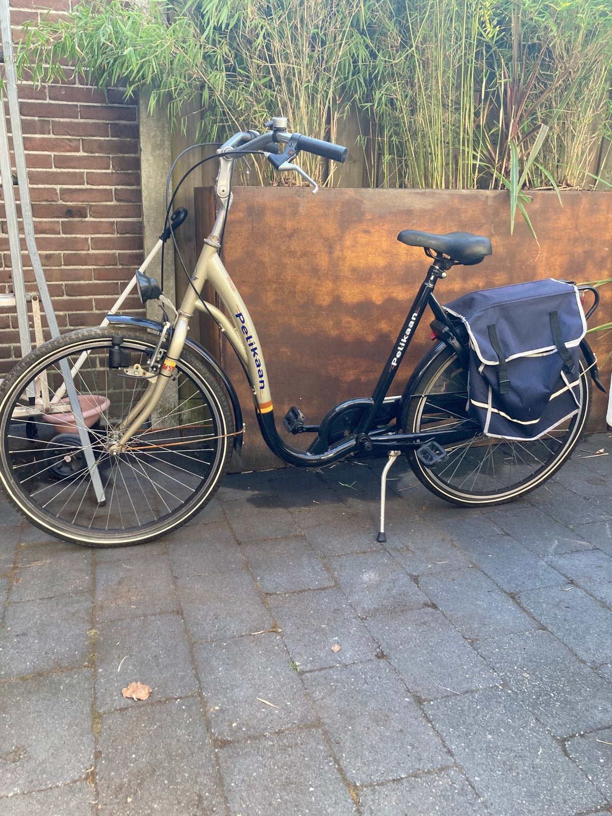 Senioren fiets lage instap merk Pelikaan, Gebruikt, Velgrem, Versnellingen, 0 zitjes