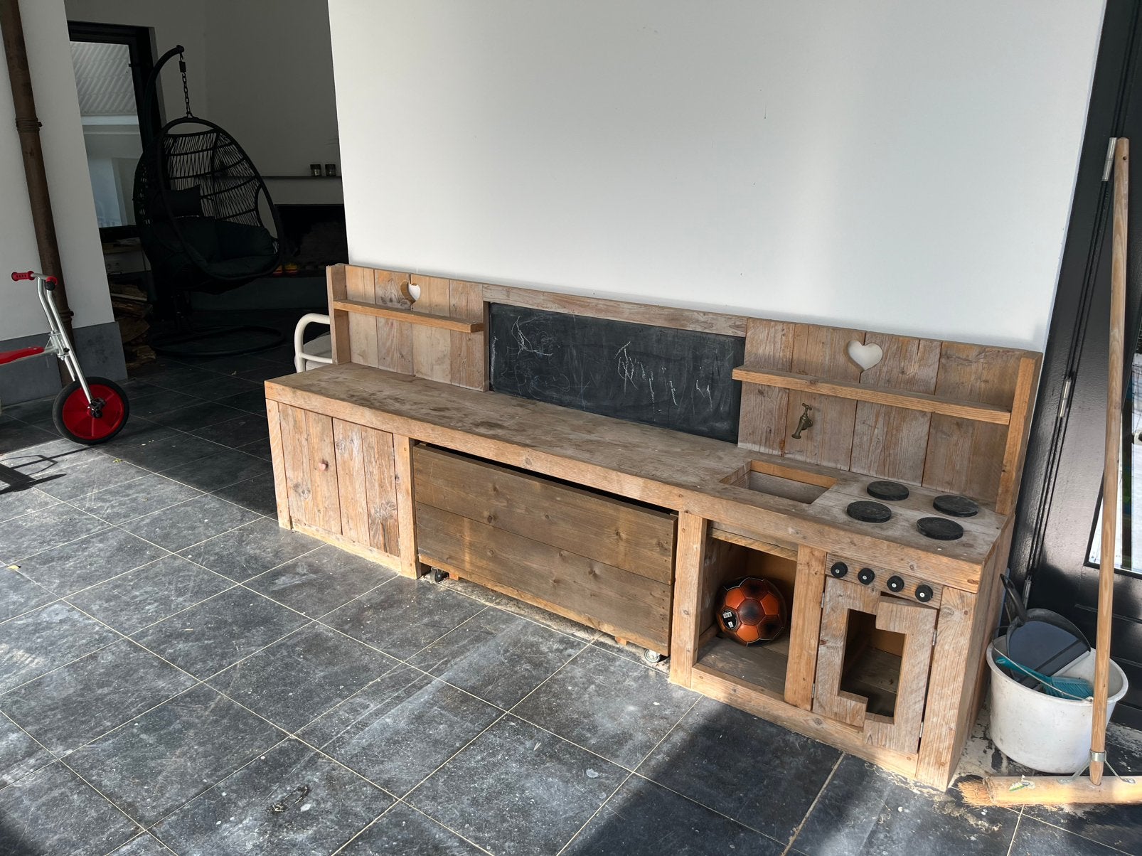 Houten buitenkeuken, Ophalen of Verzenden, Gebruikt